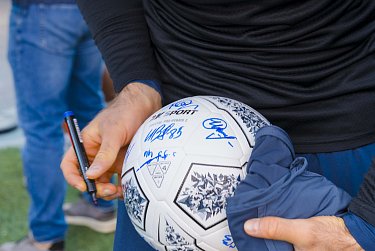 Александр Трубников исполнил мечту юного футболиста